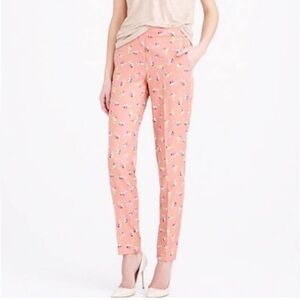 J. Crew Falling Pansies Pants